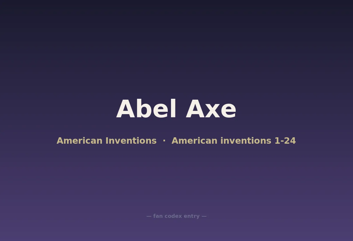 Abel Axe